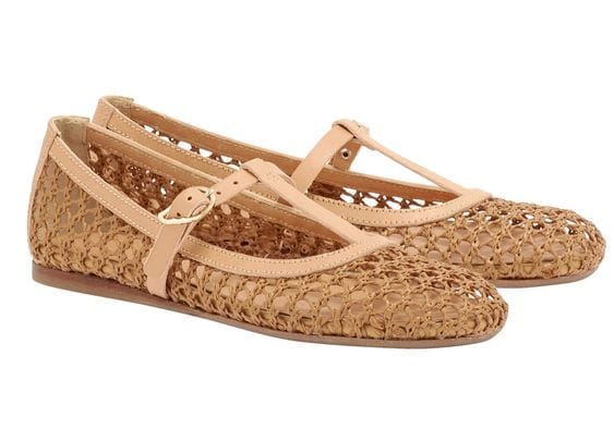 Aerati t-strap ballet flat by Ancient Greek Sandals.