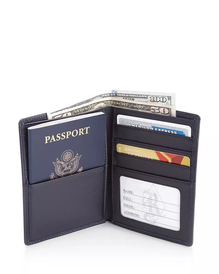 RFID-blocking wallet/passport case