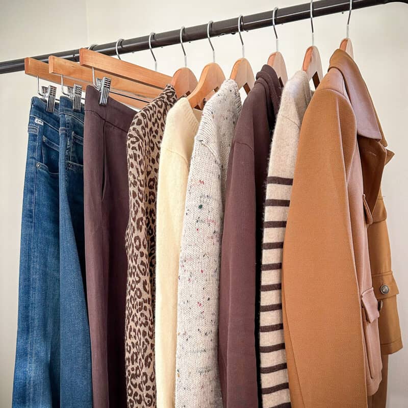 Casual winter capsule wardrobe ideas for women over 50.