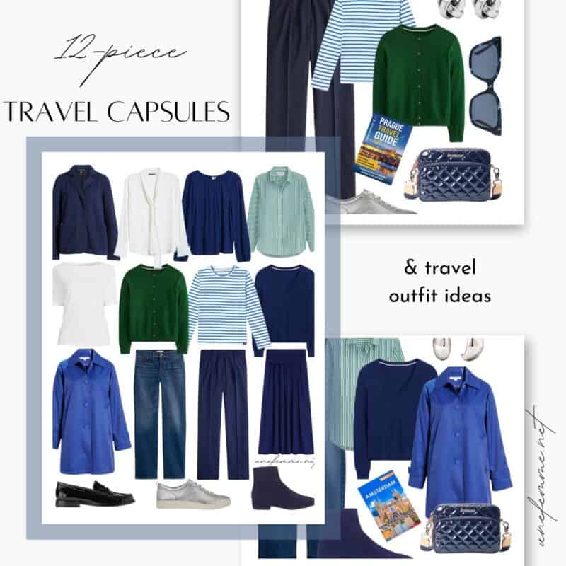 12-piece travel capsule wardrobe ideas for 2025