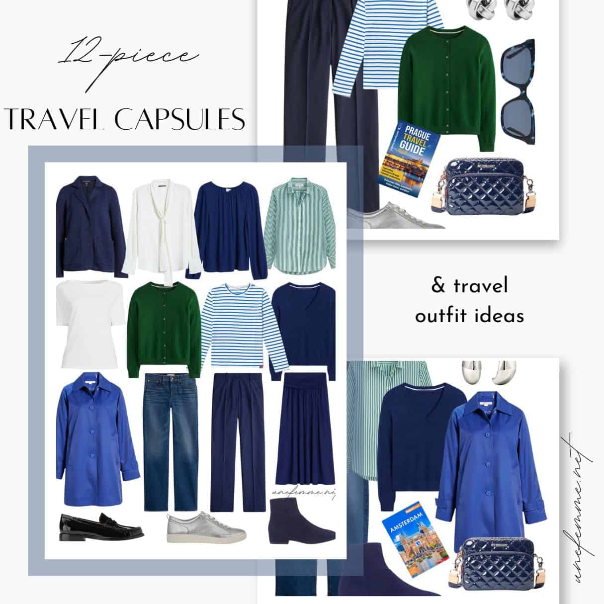 12-piece travel capsule wardrobe ideas for 2025