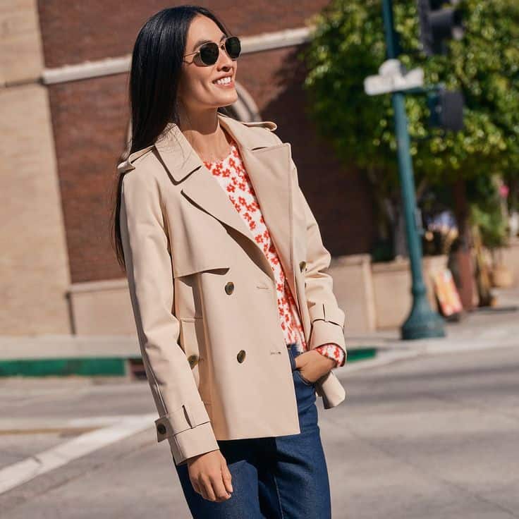 Lands' End cropped trench.