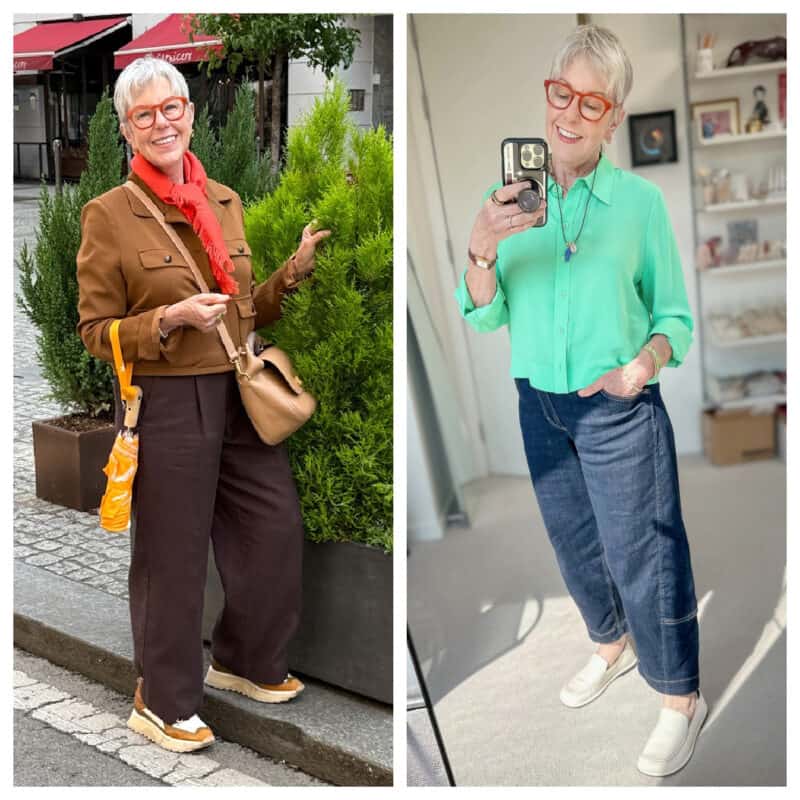 Susan B's travel outfits for Europe in spring.