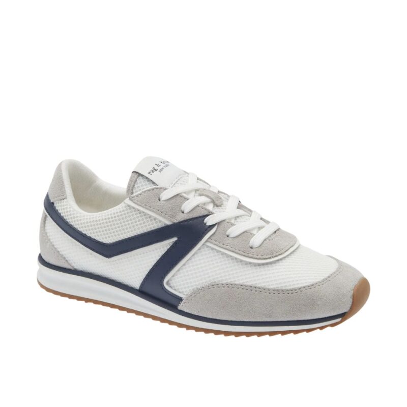 rag & bone Retro Trainer sneakers in navy & white in Nordstrom Anniversary Sale.