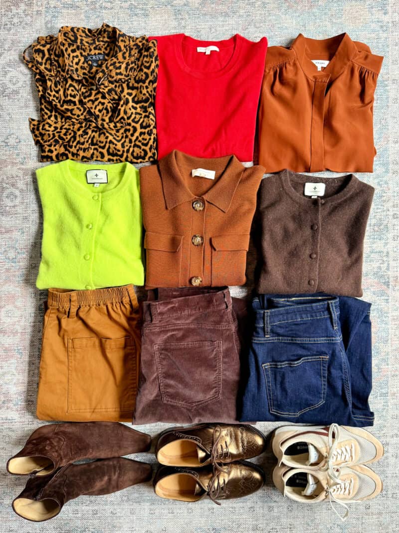 Fall travel capsule wardrobe for women: 2 weeks in London & Paris.