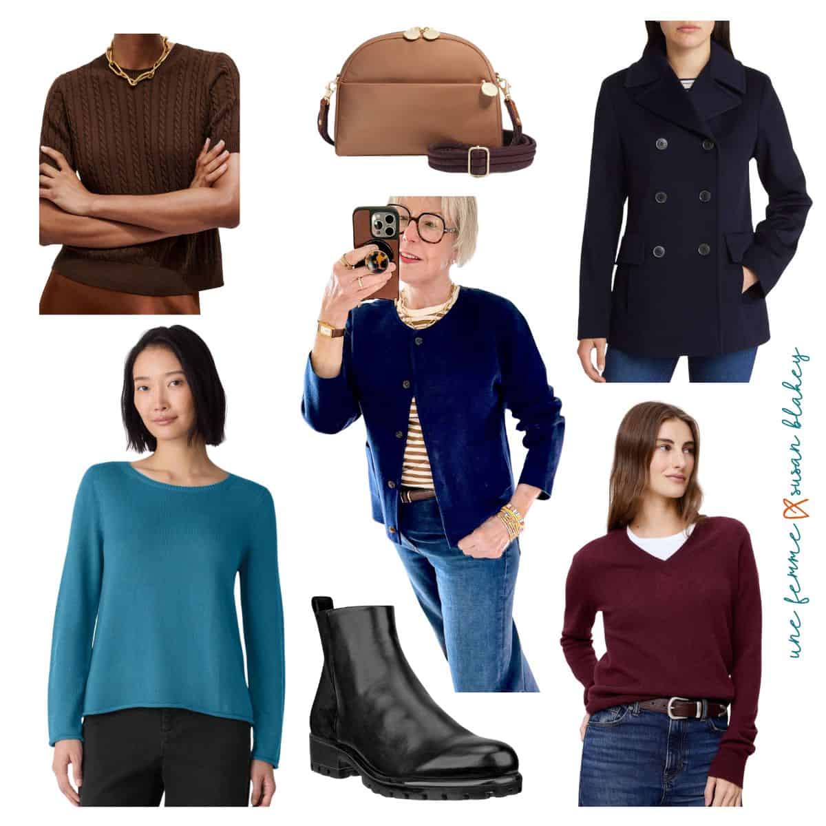 Women's wardrobe basics on sale.