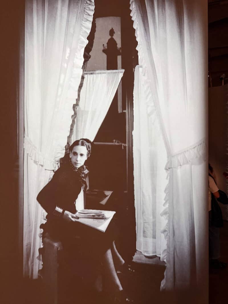 Image of Elsa Schiaparelli at the V&A Museum London.