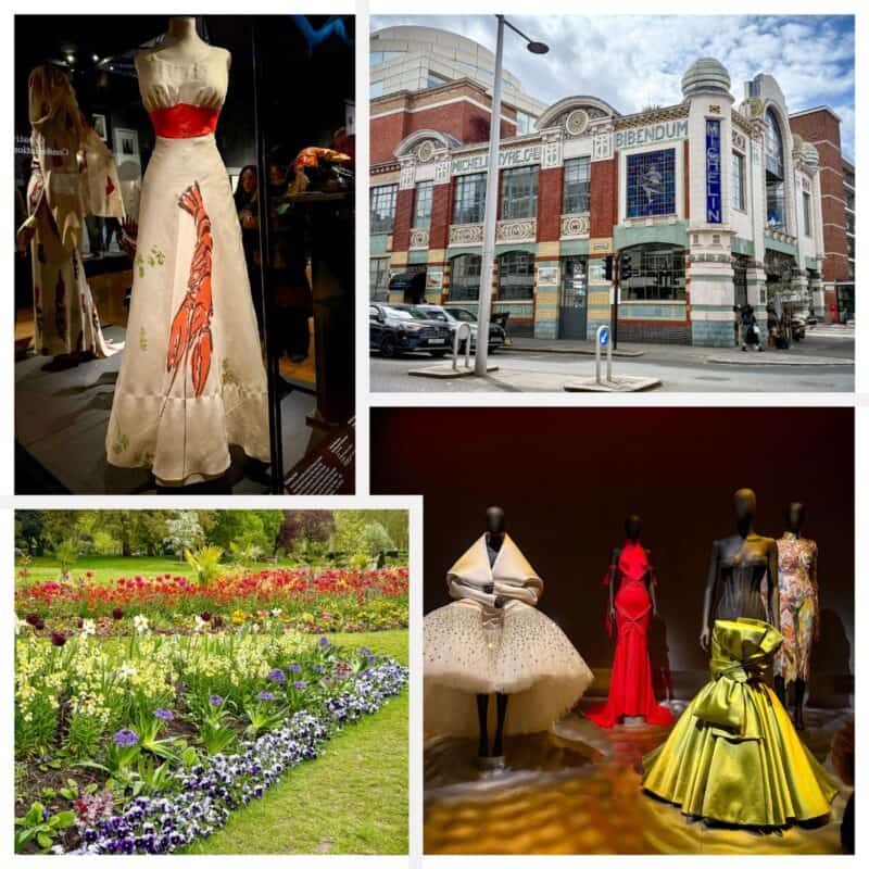 Out & about in London: Schiaparelli at the V&A, Hyde Park, South Kensington.